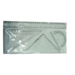 SET REGLAS ACRILICO 30cm 4 PZAS. R.BP92-3 (24-288) SET REGLAS ACRILICO 30cm 4 PZAS. R.BP92-3 (24-288)