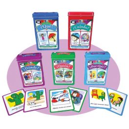 FLASH CARDS PREGUNTAS QUÉ 56 UNI.6,5 X 9 QCSP-022 FLASH CARDS PREGUNTAS QUÉ 56 UNI.6,5 X 9 QCSP-022