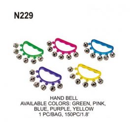 SONAJERO DE MANO 6 CASCABELES N229 (25-150) SONAJERO DE MANO 6 CASCABELES N229 (25-150)