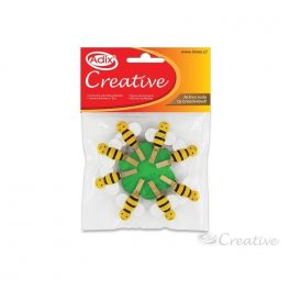 Pinza Madera Abeja 8u CREATIVE Pinza Madera Abeja 8u CREATIVE