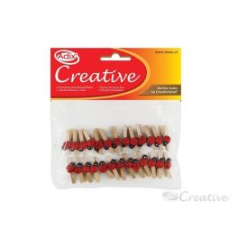 Pinza Madera Chinita 25u CREATIVE Pinza Madera Chinita 25u CREATIVE