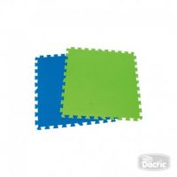 Alfombra Goma Eva 60x60cm 4u Azul (021)