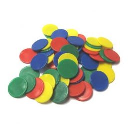 FICHAS DE COLORES 100 PZAS. S-8712 (150) FICHAS DE COLORES 100 PZAS. S-8712 (150)