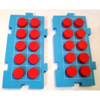 SET 4 TABLERO C/10 FICHAS P/SUMA Y RESTA GB-C10FB4