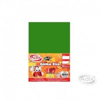 Goma Eva 20x30cm 10u Verde Oscuro (007) ADIX