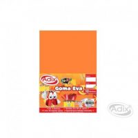 Goma Eva 20x30cm 10u Naranjo (011) ADIX
