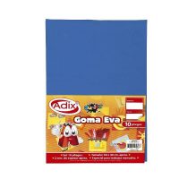 Goma Eva Pliego 40x60cm 10u Surtido (006) ADIX