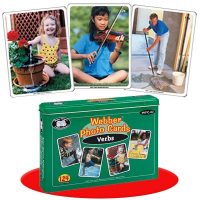 FLASH CARDS VERBOS 124 UNI. 7,5 X 10 CMS WFC-02
