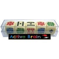 DADOS SET 5 UND PARA POKER TFB-1237PR