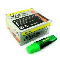 DESTACADOR CON GRIP BISELADO VERDE 1014