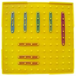 GEOPLANO ISOMETRICO PLASTICO 23X23 CM GEOPLANO ISOMETRICO PLASTICO 23X23 CM
