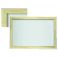 PIZARRA BLANCA MAGNETICA CON BORDE MADERA 22X32 CM