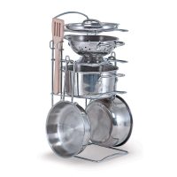 BATERIA DE COCINA ACERO INOXIDABLE 8 PZS.