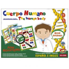 EL CUERPO HUMANO EN ESPANOL E INGLES 6 FICHAS EL CUERPO HUMANO EN ESPANOL E INGLES 6 FICHAS