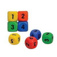DADOS NUMEROS SOFT 6CMS.24 UN.KS1807233(1-864)