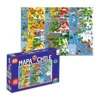 PUZZLE 200 PIEZAS MAPA DE CHILE