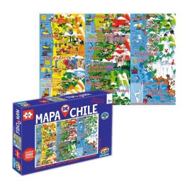 PUZZLE 200 PIEZAS MAPA DE CHILE PUZZLE 200 PIEZAS MAPA DE CHILE