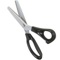 TIJERA 20CM.MANGO PLAST.ZIG ZAG .SW0104 (12-60)