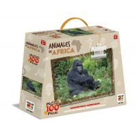 PUZZLE 100 PIEZAS ANIMALES DE AFRICA - ELEFANTE