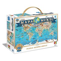 PUZZLE 200 PIEZAS MAPAMUNDI