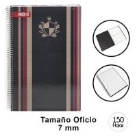 CUADERNO ESPECIAL OFICIO 7 MM LINEAS 21,5 X 33 CM 150 HJS