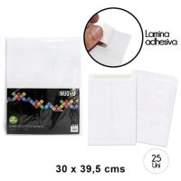 SOBRE SACO EXTRA OFICIO BLANCO 30 X 39,5 CM (SET 25 UND)