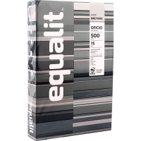 RESMA FOTOCOPIA EQUALIT GRIS CARTA 500 HOJAS 75GR