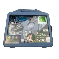 MICROSCOPIO MALETA 1200X 28 PCS HM1200L