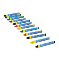 LAPICE DE CERA 12 COLORES 1 CMX10CM