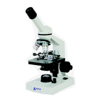 MICROSCOPIO MONOCULAR STUDENT ACROMATICO N-10 OBJETIVOS 4 - 10 - 40X