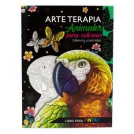 ARTE TERAPIA MANDALA ANIMALES P/ COLOREAR 1T(50-100