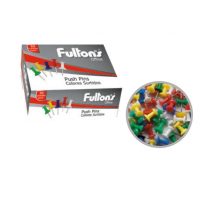 PUNCH PIN 50 UN. COL/SURTIDO FULTONS