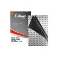PAPEL CALCO OF. NEGRO 25 HJS. MAQ. FULTONS