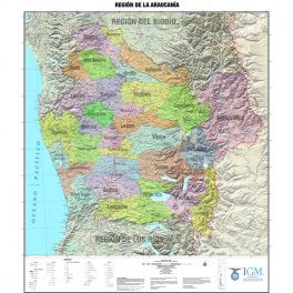 MAPA REGIÓN DE LA ARAUCANÍA MAPA REGIÓN DE LA ARAUCANÍA