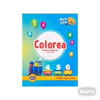 Libro para colorear Numero y Objeto 50pag.