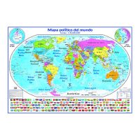 MAPA POLITICO DEL MUNDO, ESCALA 1:36.000.000