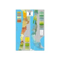 MAPA DE CHILE FÍSICO ESCALA 1:2.200.000