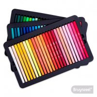 MARCADOR DOBLE PUNTA FINELINERS/BRUSH PEN 72 COLORES BRUYNZEE