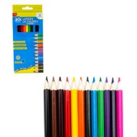 LAPICES 12 COLORES HEXAGONAL -01030031-12