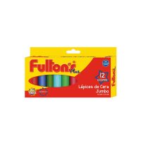 LAPICES DE CERA 12 UN. JUMBO FULTONS