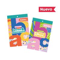 LETRAS Y NUMEROS- BLOCK DE STICKERS ADETEC
