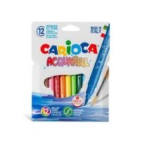 PLUMONES ACQUARELL 12 COLORES CARIOCA - 42747