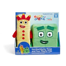NUMBERBLOCK PLUSH NUMERO TRES Y CUATRO 94555