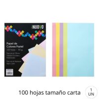 RESMA CARTA 100HJ PAPEL DE COLORES 80GR