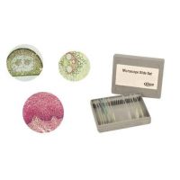 SET LAMINAS MICROSCOPIA DE BIOLOGIA 25 UN.