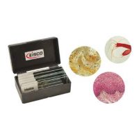SET LAMINAS MICROSCOPIA DE BACTERIAS 12 UN.