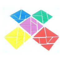 SET 40 TANGRAMAS PLAST.4 COL.280 PIEZAS 80700(30)