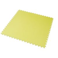 Alfombra Goma Eva 1x1m Amarillo