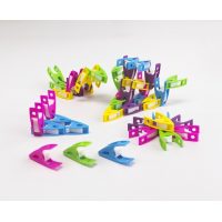 PINZA PARA COLGAR Y ENLAZAR 30UN 5 COLORES 6 CM.89426 (60)